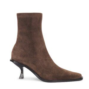 Thea Bootie RAYE Brown Suede